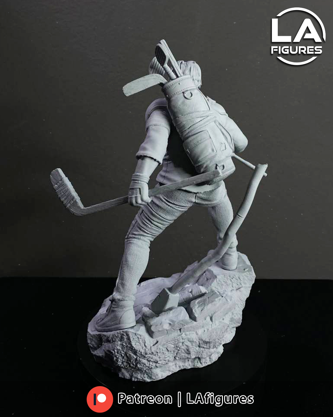 Casey Jones (TMNT) Statue - Fan Art 10 Scale (205mm) 3D Print Kit