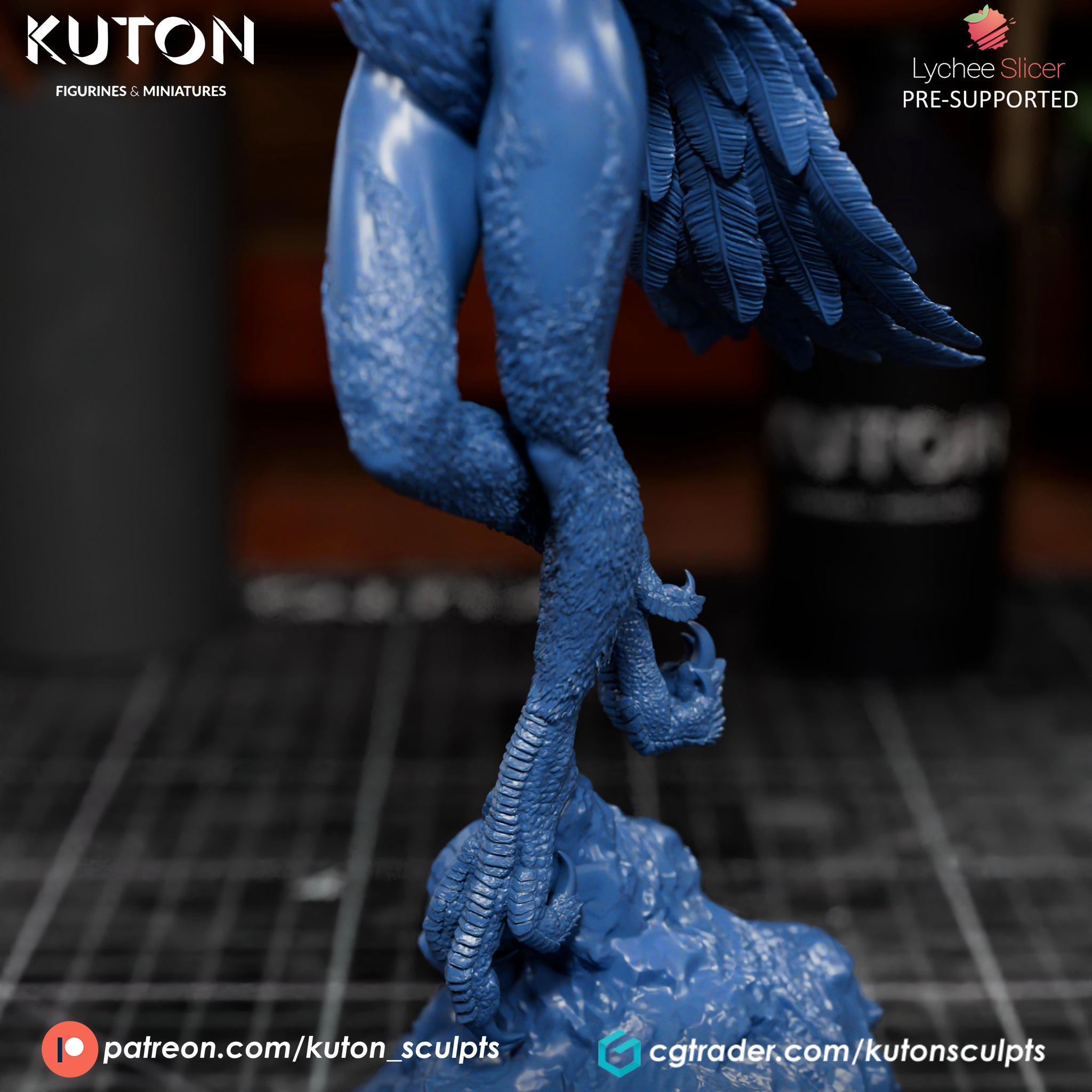 Serine Statue - 1/11 scale - 3D Print Kit