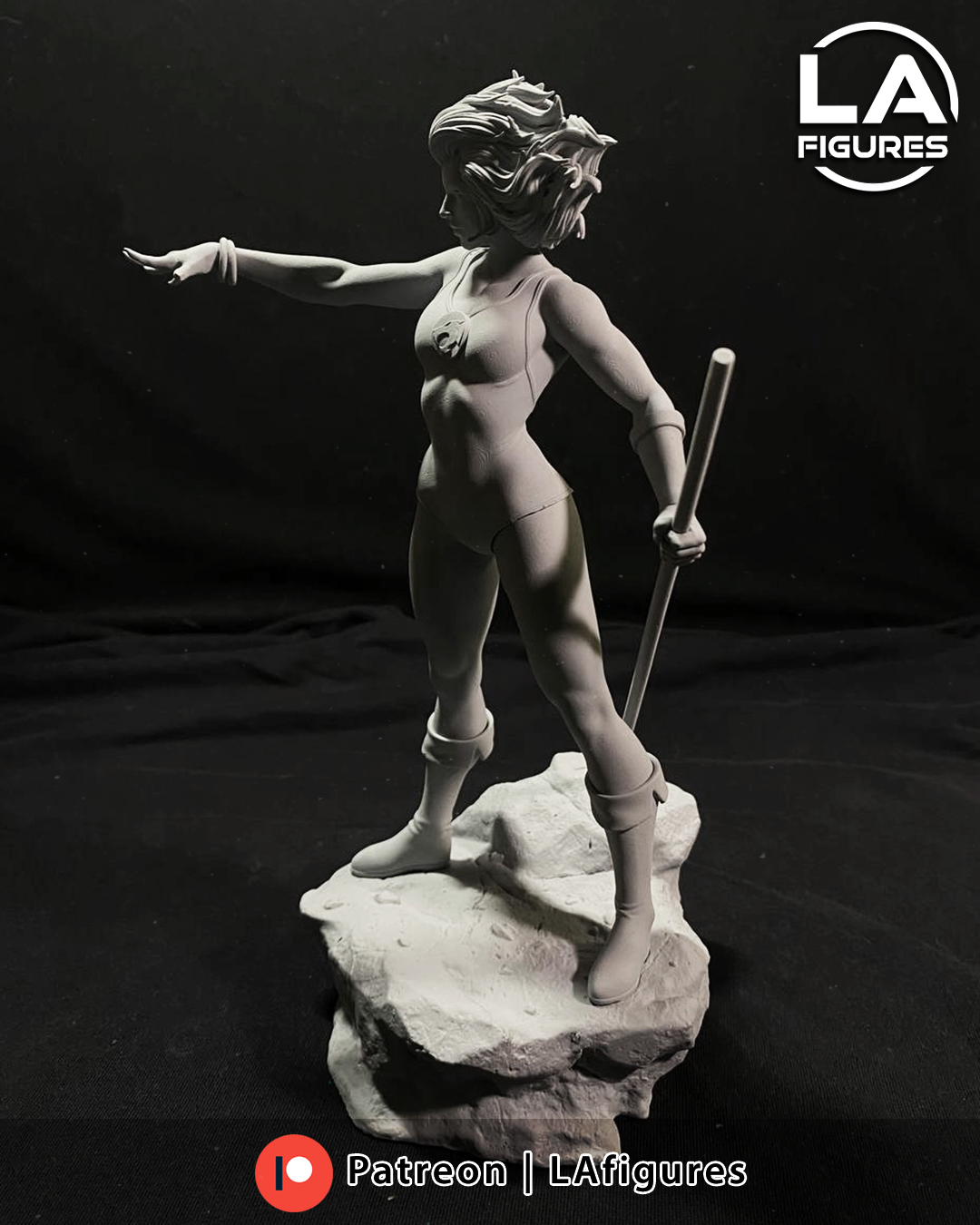 Cheetara (Thundercats) Statue - 223mm - 3D Print Fan Art