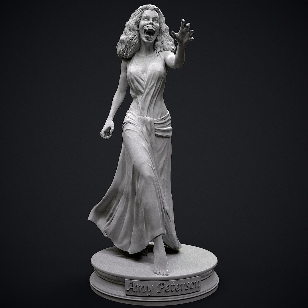 Amy Peterson - 3D Printed Statue Model kit - 290mm
