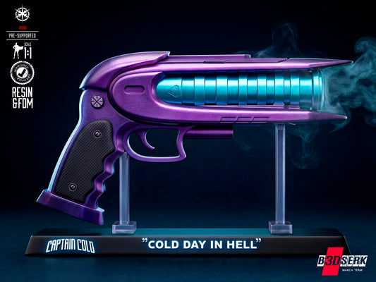 Captain Cold Blaster - 3D Printed Model Kit - 1:1 Scale