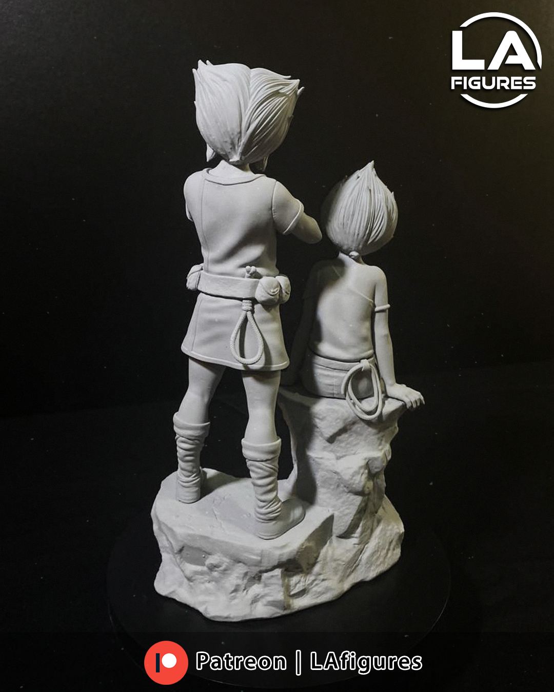 Willy Kit & Willy Kat (Thundercats) Statue - 3D Print Fan Art
