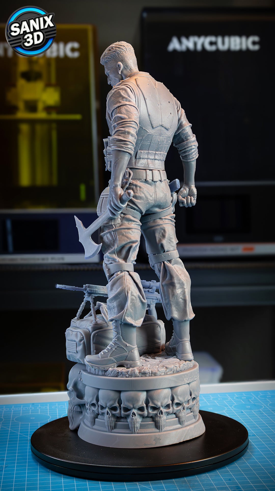 The Punisher (Frank Castle) 3D Print model - Fan Art, model kit