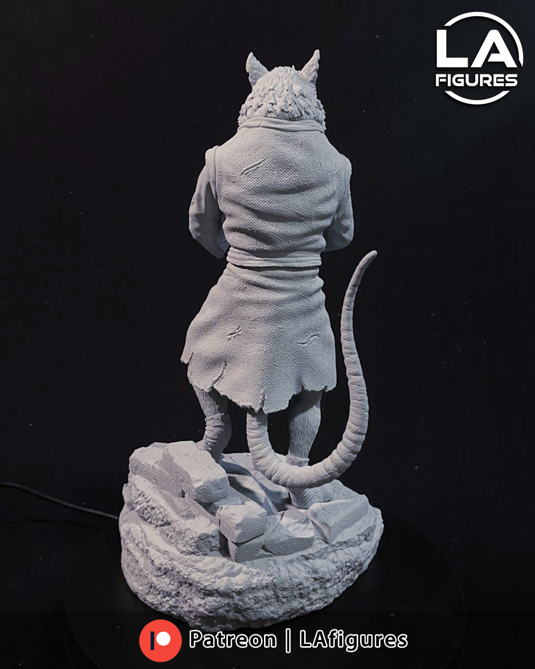 Splinter (TMNT) Statue - Fan Art 10 or 6 Scale - 3D Print Kit