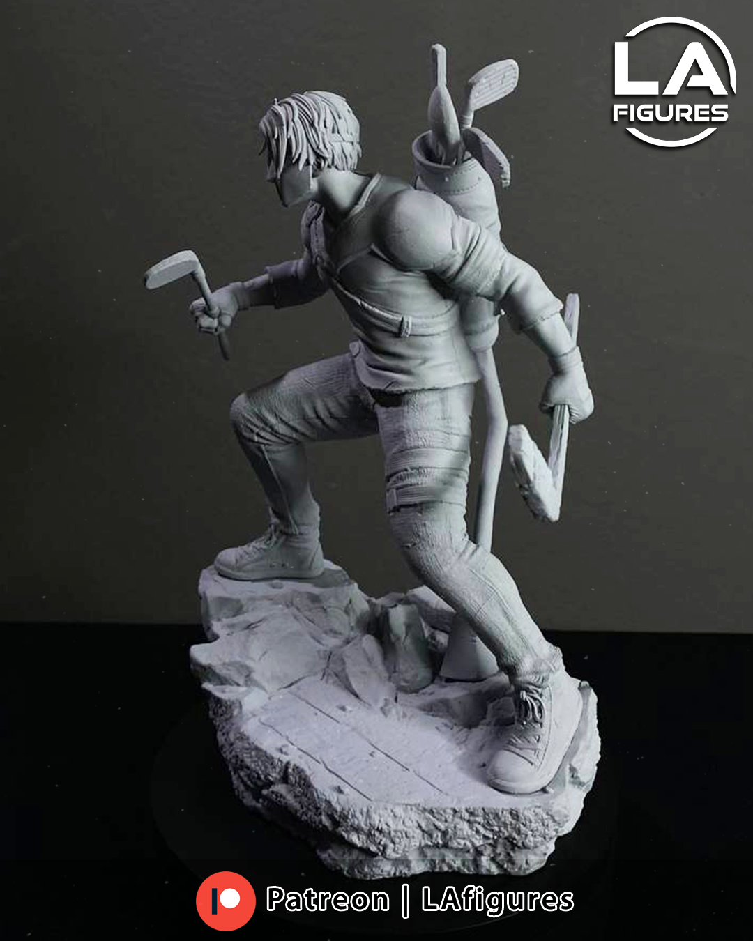 Casey Jones (TMNT) Statue - Fan Art 10 Scale (205mm) 3D Print Kit