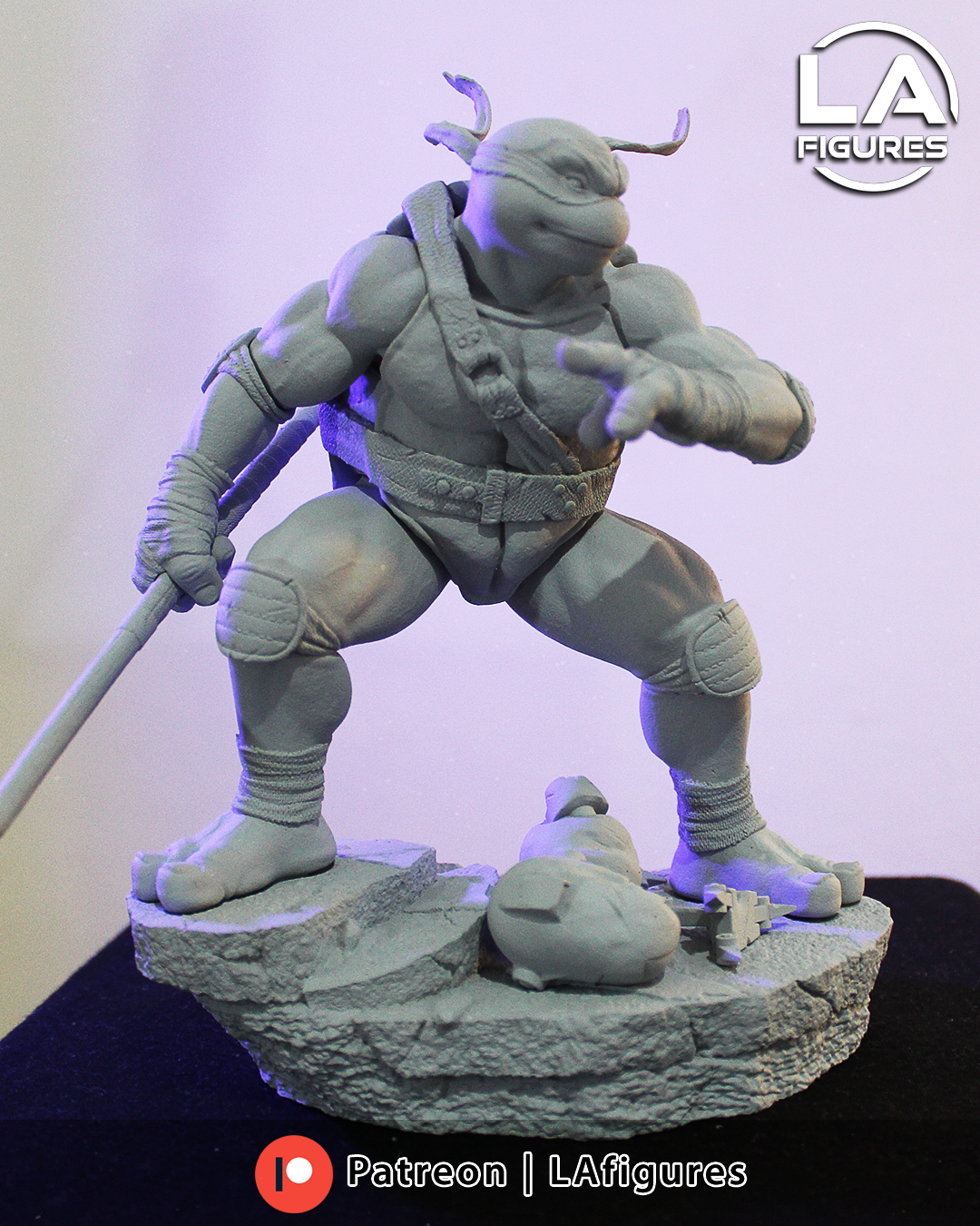 Donatello (TMNT) Statue - Fan Art 10 Scale (177mm) 3D Print Kit