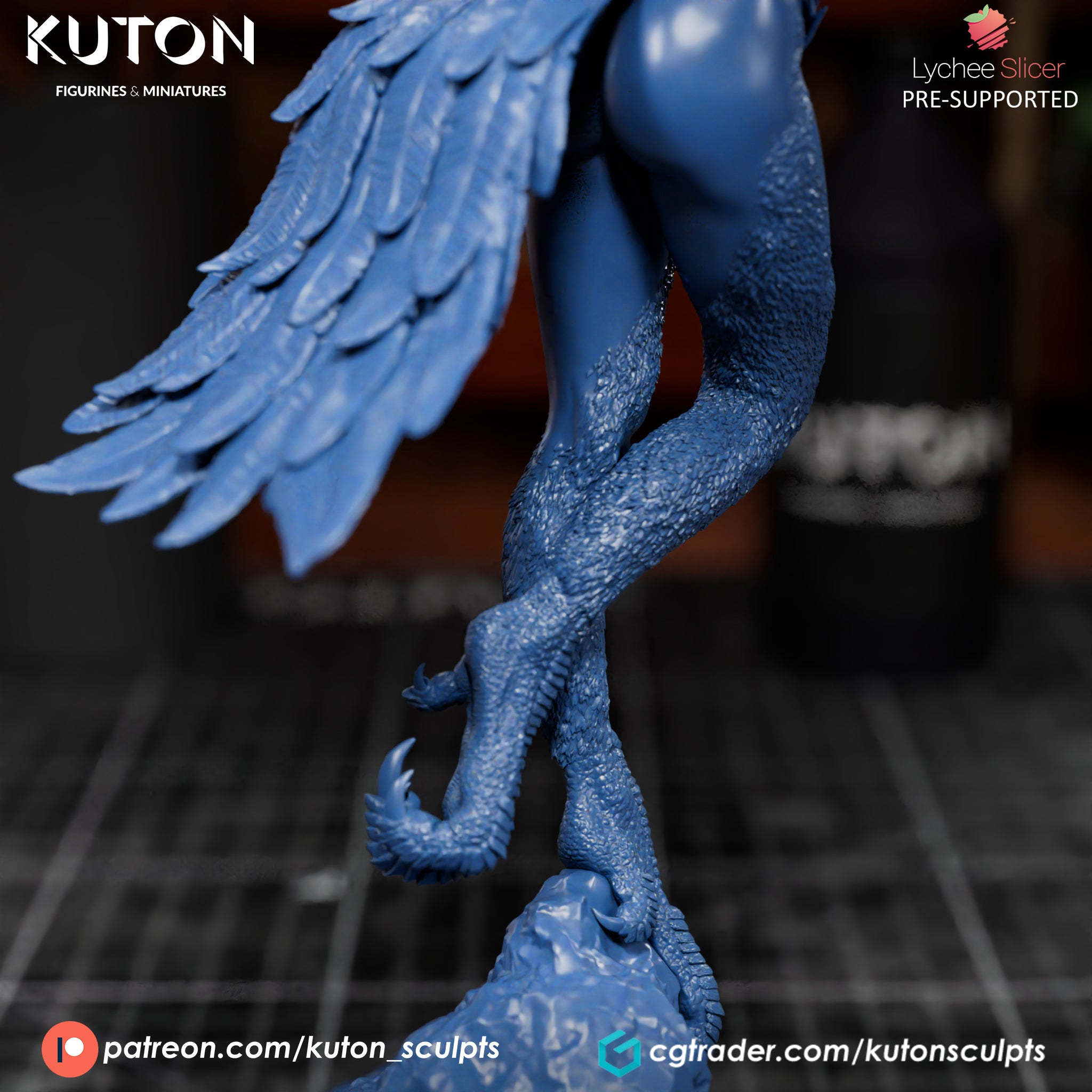 Serine Statue - 1/11 scale - 3D Print Kit