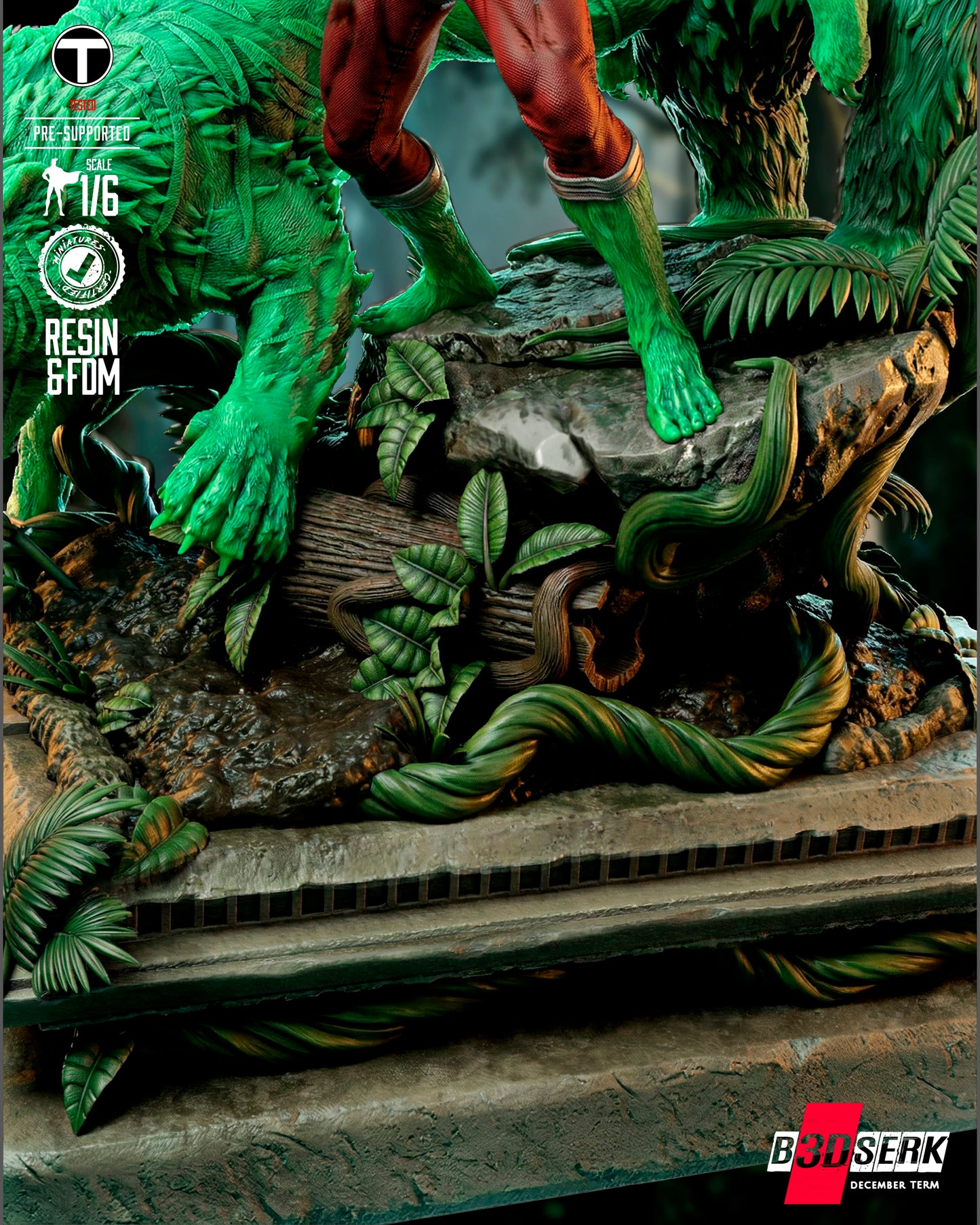 Beast Boy - Sculpt - 6 or 12 scale - 3D Print Model Kit - Fan Art