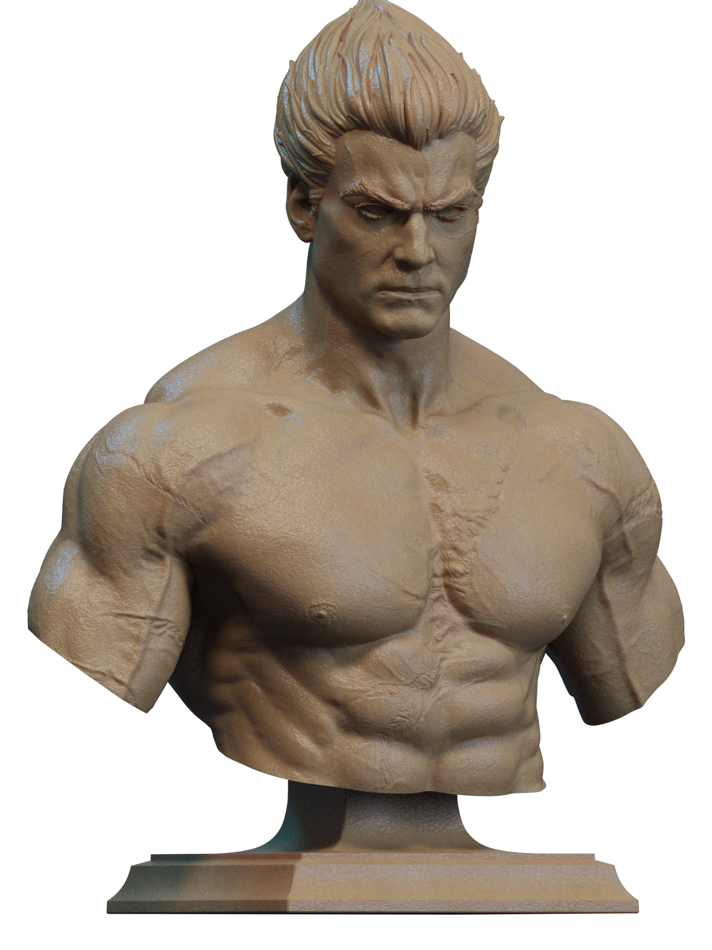 Kazuya - 3d Printed Model Action / Museum pose statue - 9 and 6 scale