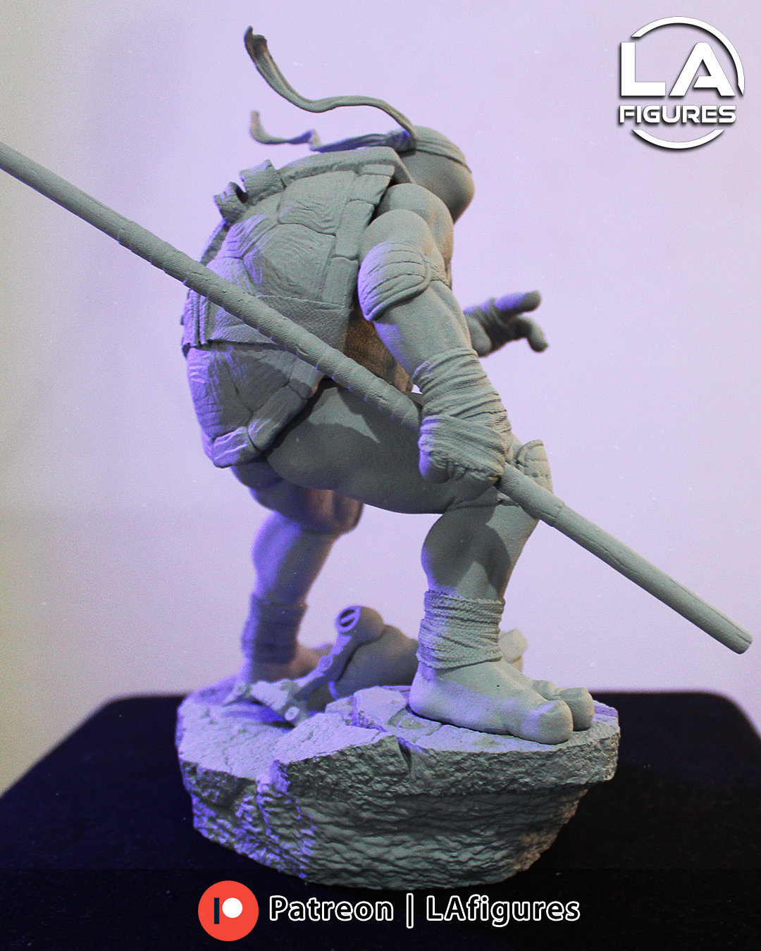 Donatello (TMNT) Statue - Fan Art 10 Scale (177mm) 3D Print Kit