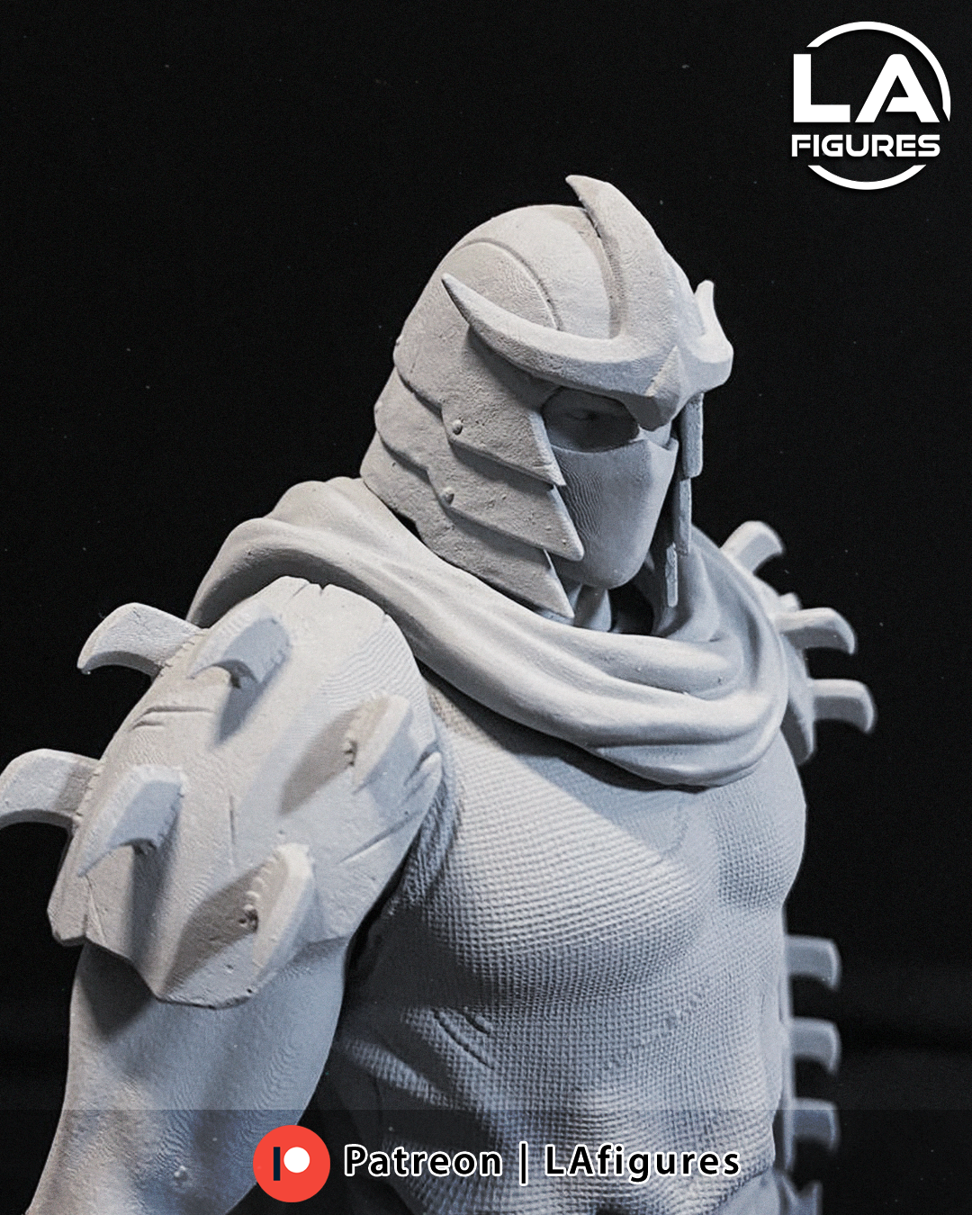 Shredder (TMNT) Statue - Fan Art 10 Scale (222mm) 3D Print Kit