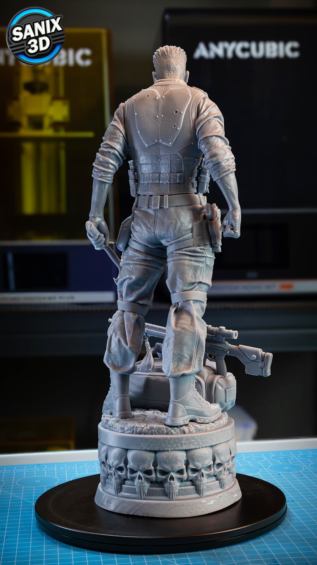 The Punisher (Frank Castle) 3D Print model - Fan Art, model kit