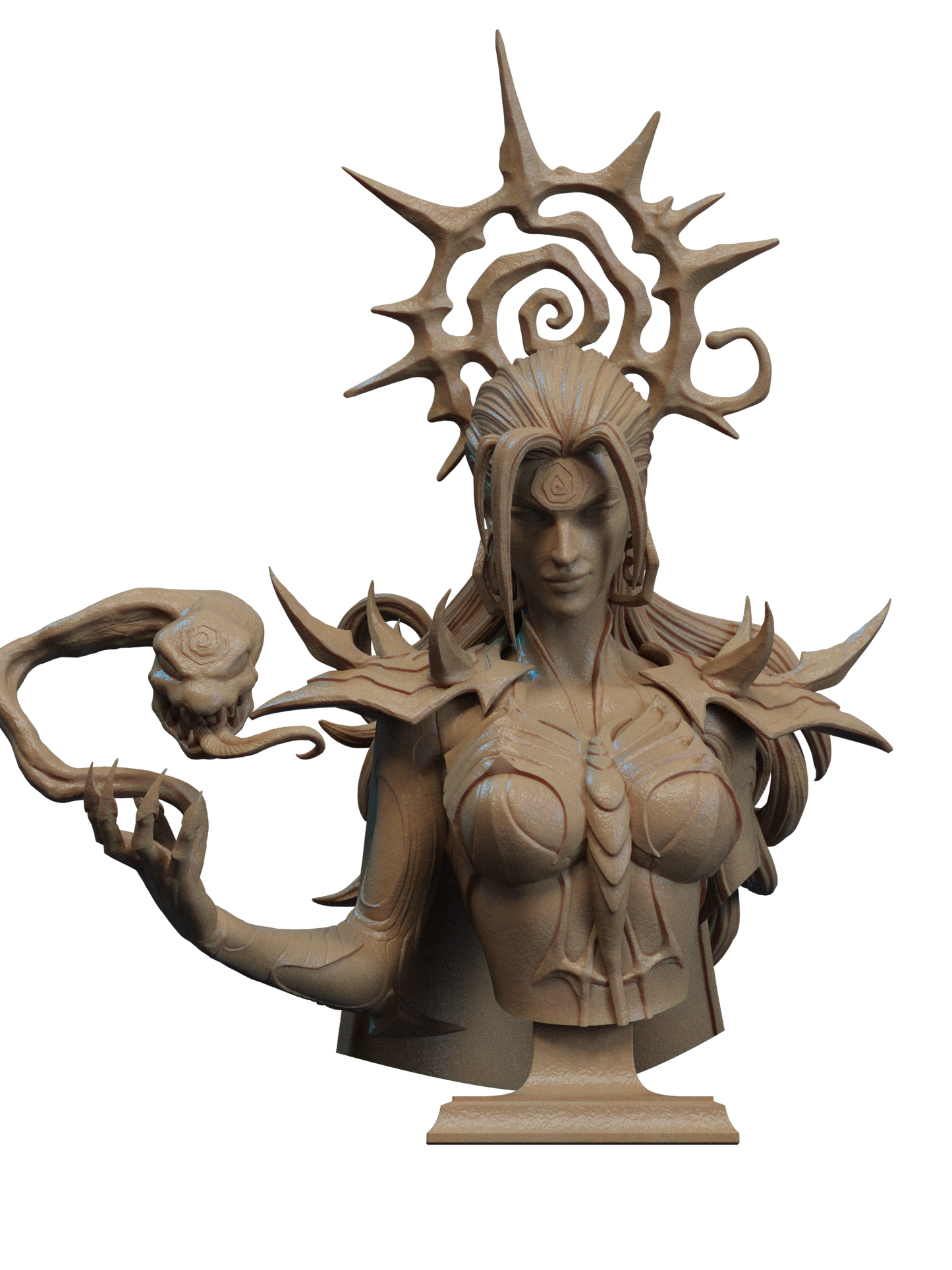 Hela - 3D Printed Model Kit Statue / Bust - 6 and  9 Scale