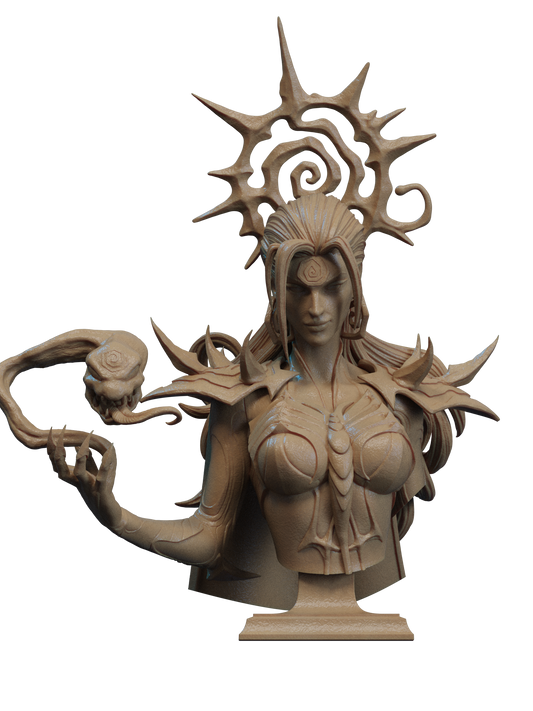 Hela - 3D Printed Model Kit Statue / Bust - 6 and  9 Scale