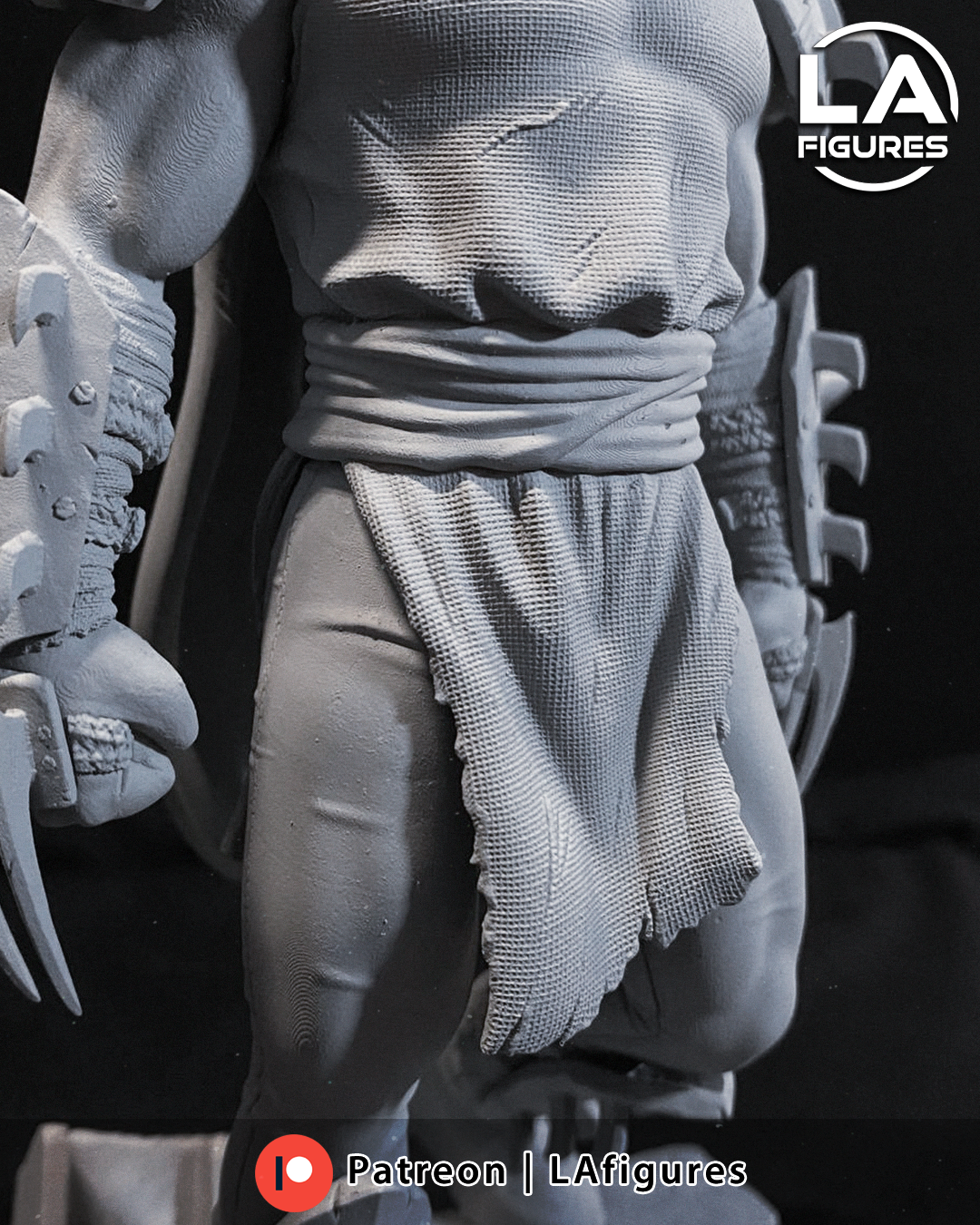 Shredder (TMNT) Statue - Fan Art 10 Scale (222mm) 3D Print Kit