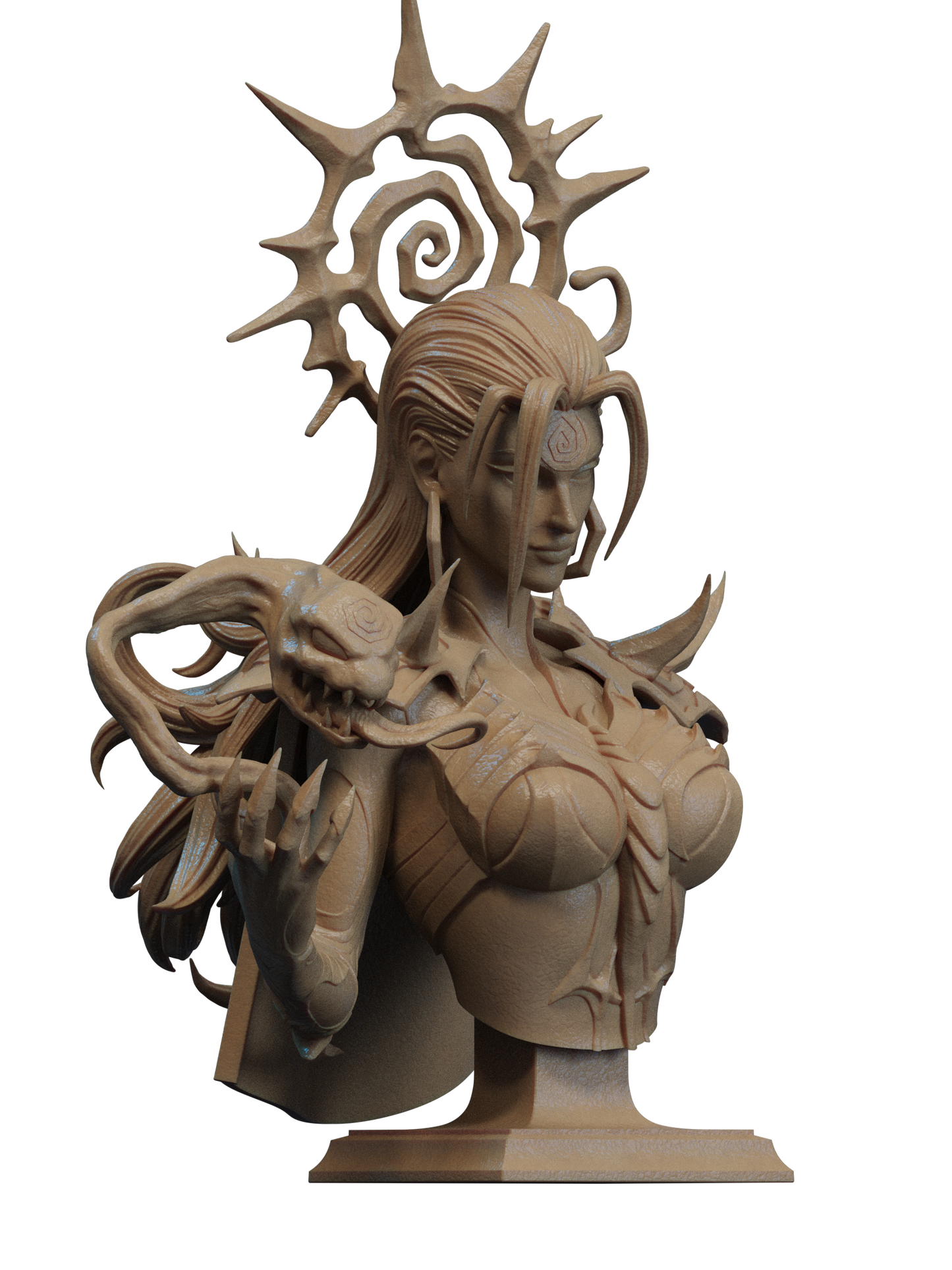 Hela - 3D Printed Model Kit Statue / Bust - 6 and  9 Scale
