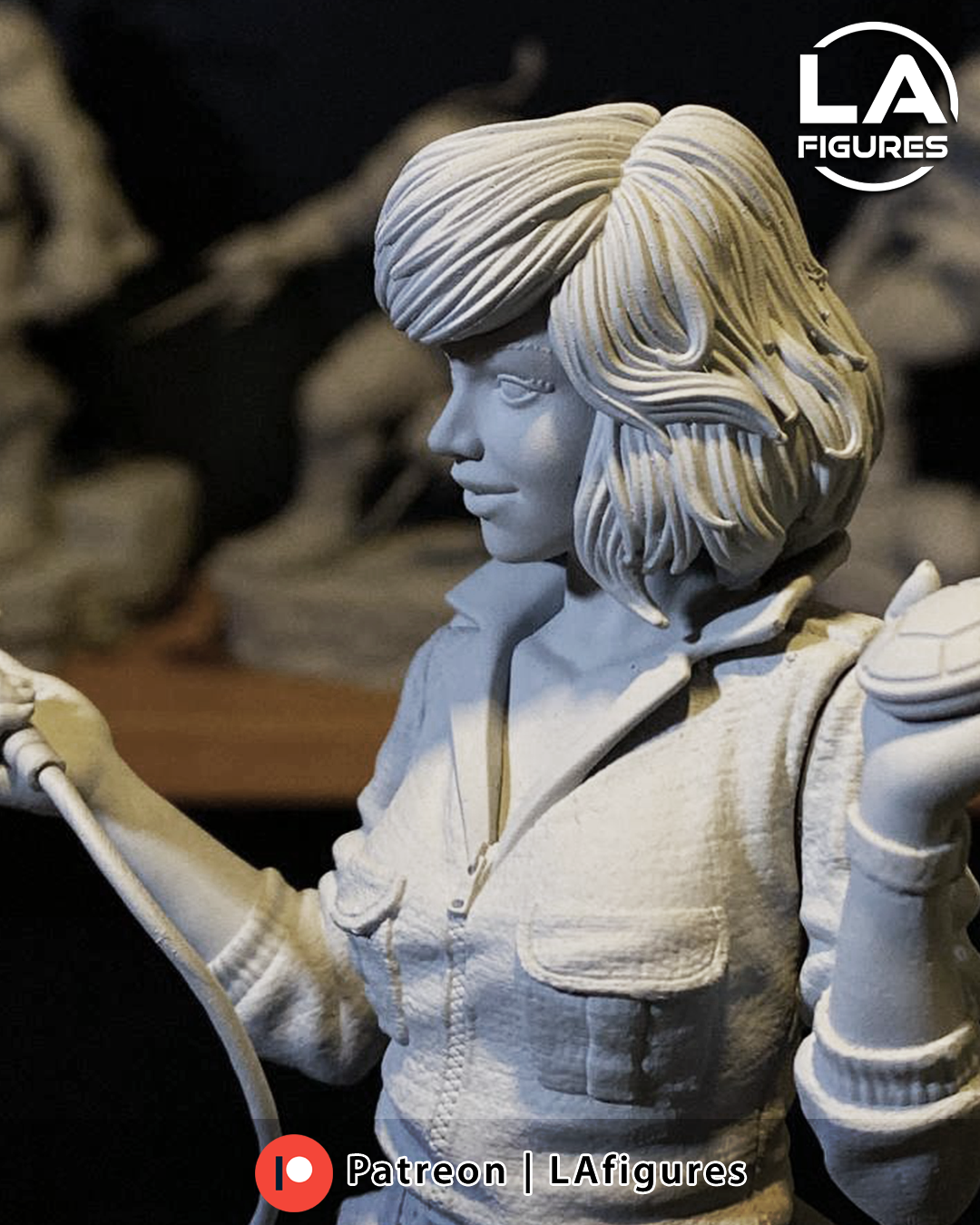 April O'Neil (TMNT) Statue - Fan Art 10 Scale (210mm) 3D Print Kit