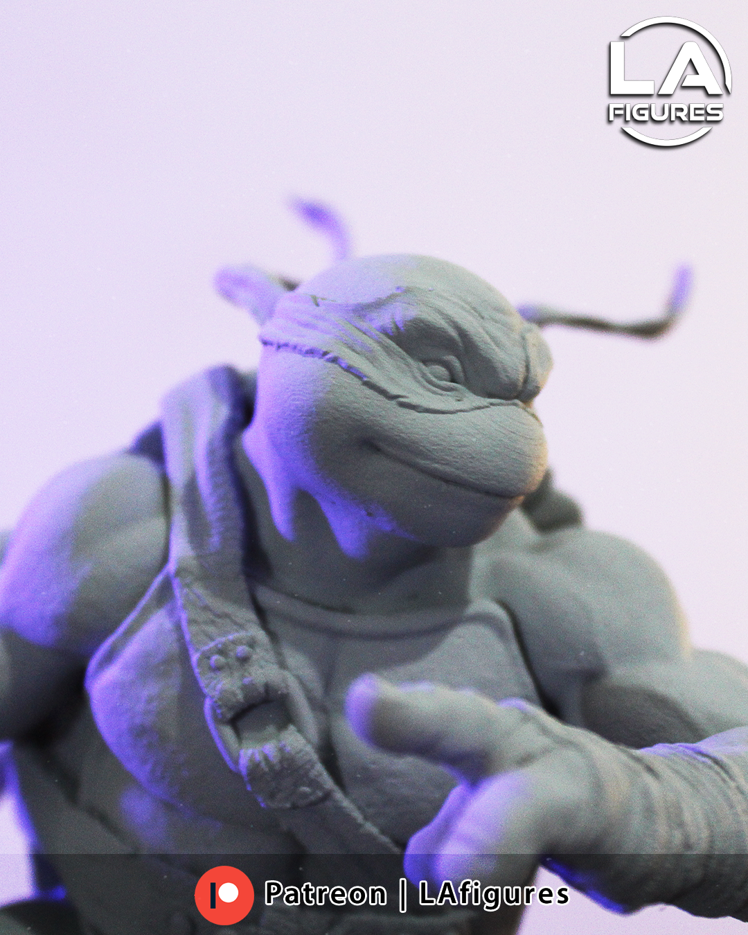 Donatello (TMNT) Statue - Fan Art 10 Scale (177mm) 3D Print Kit