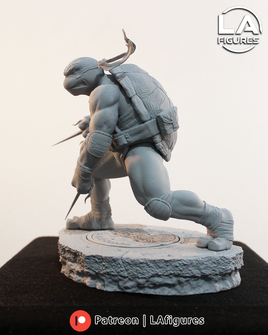 Raphael (TMNT) Statue - Fan Art 10 Scale (164mm) 3D Print Kit