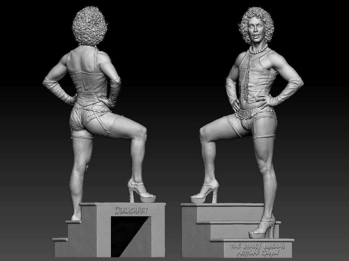Frank N Furter - Tim Allen - 3D Printed Statue Model Kit