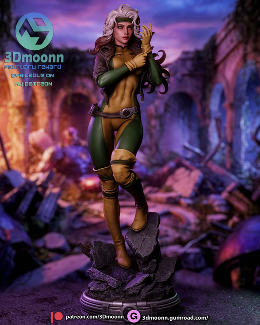 Rogue (X-Men) - 3d Printed 1:6 model kit (Fan Art)