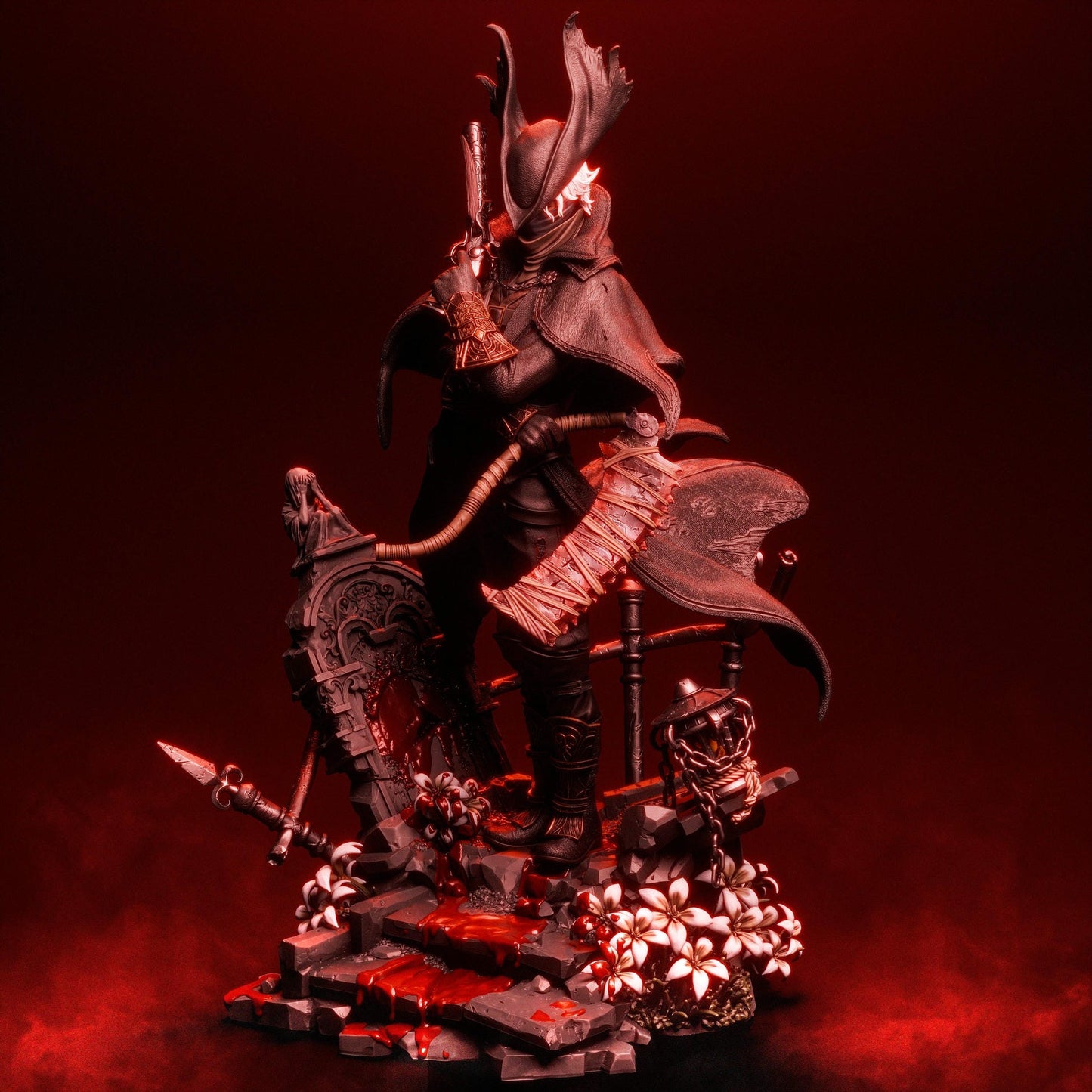 The Hunter - 3D Printed Model Statue Kit -6 and 9 scale