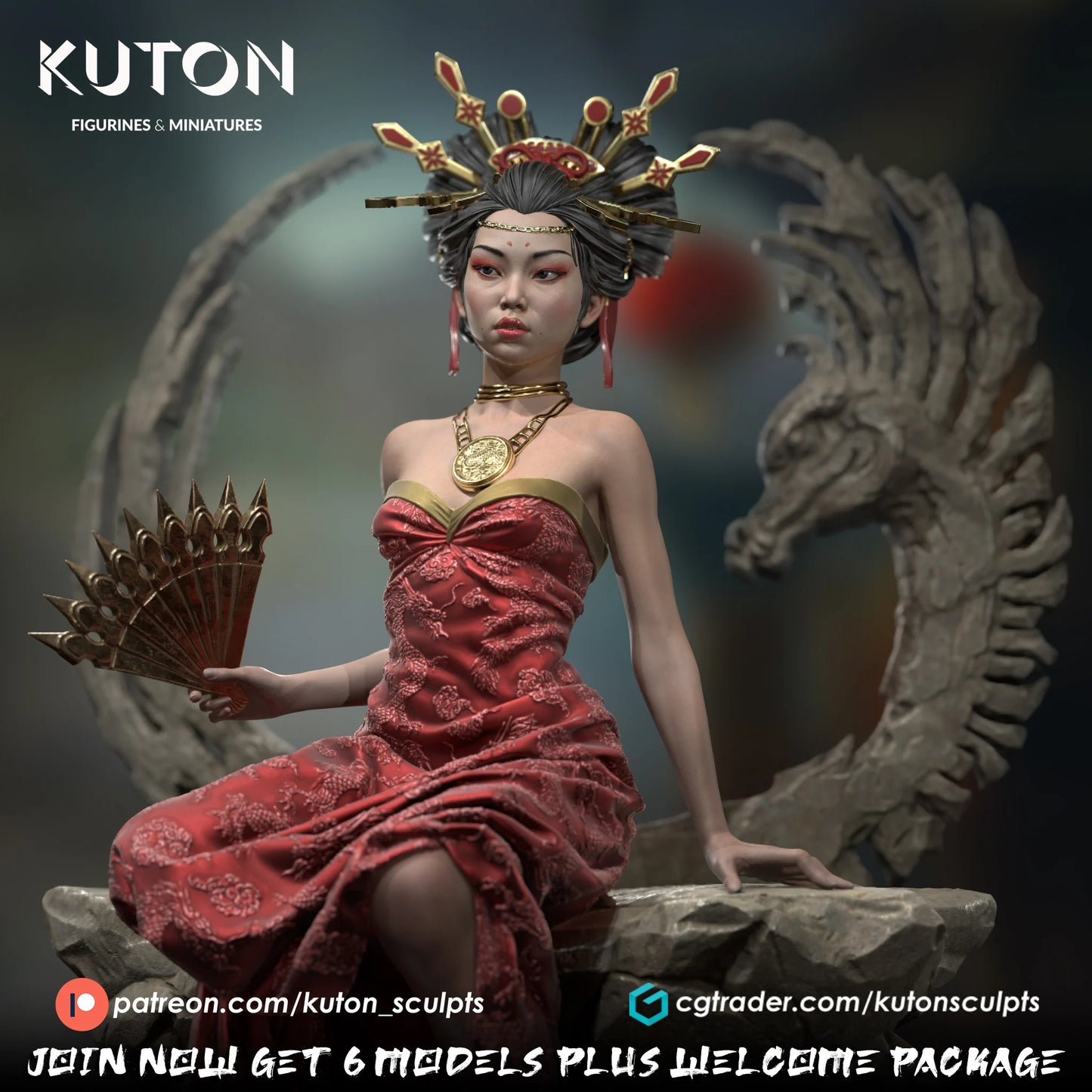 Urameshi - 3d Print Kit - (Kuton)
