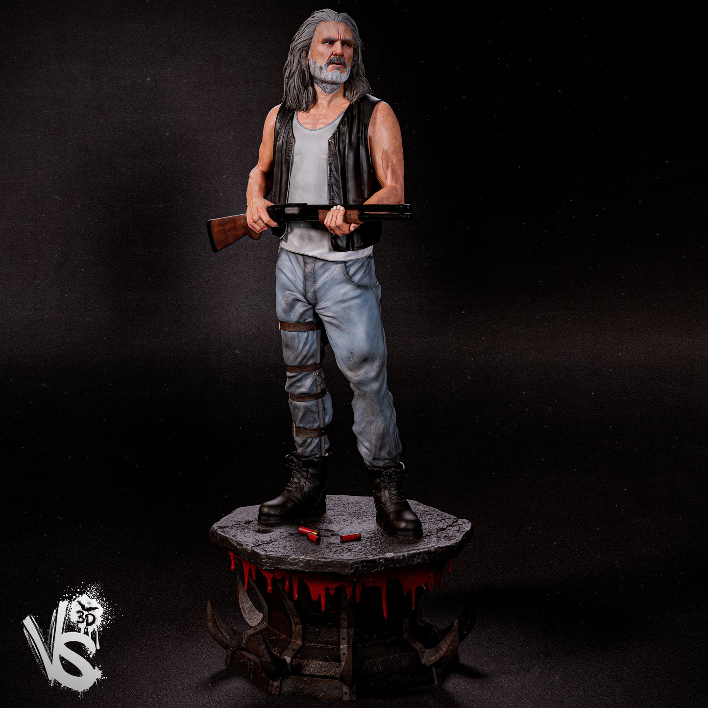Abraham Whistler (Blade) - Sculpt - 3d Printed Model Kit