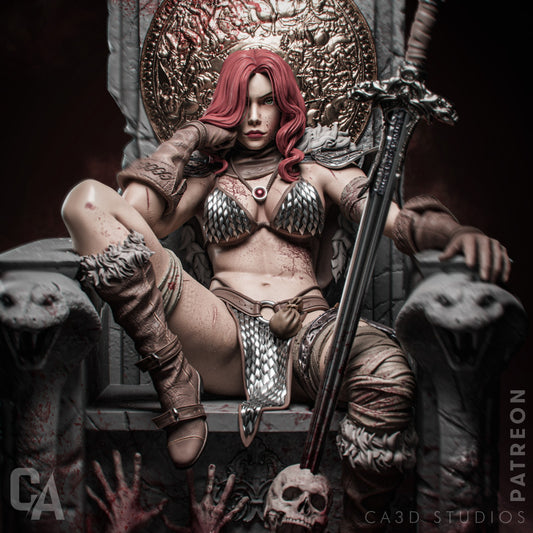 Red Sonja - Fan Art - 3D printed model kit (CA3D)