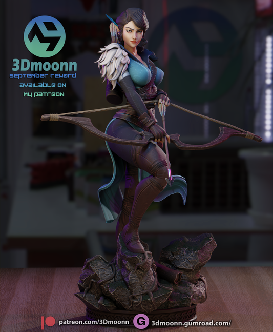 Vex (Vox Machina)- 3d Printed 1:6 model kit