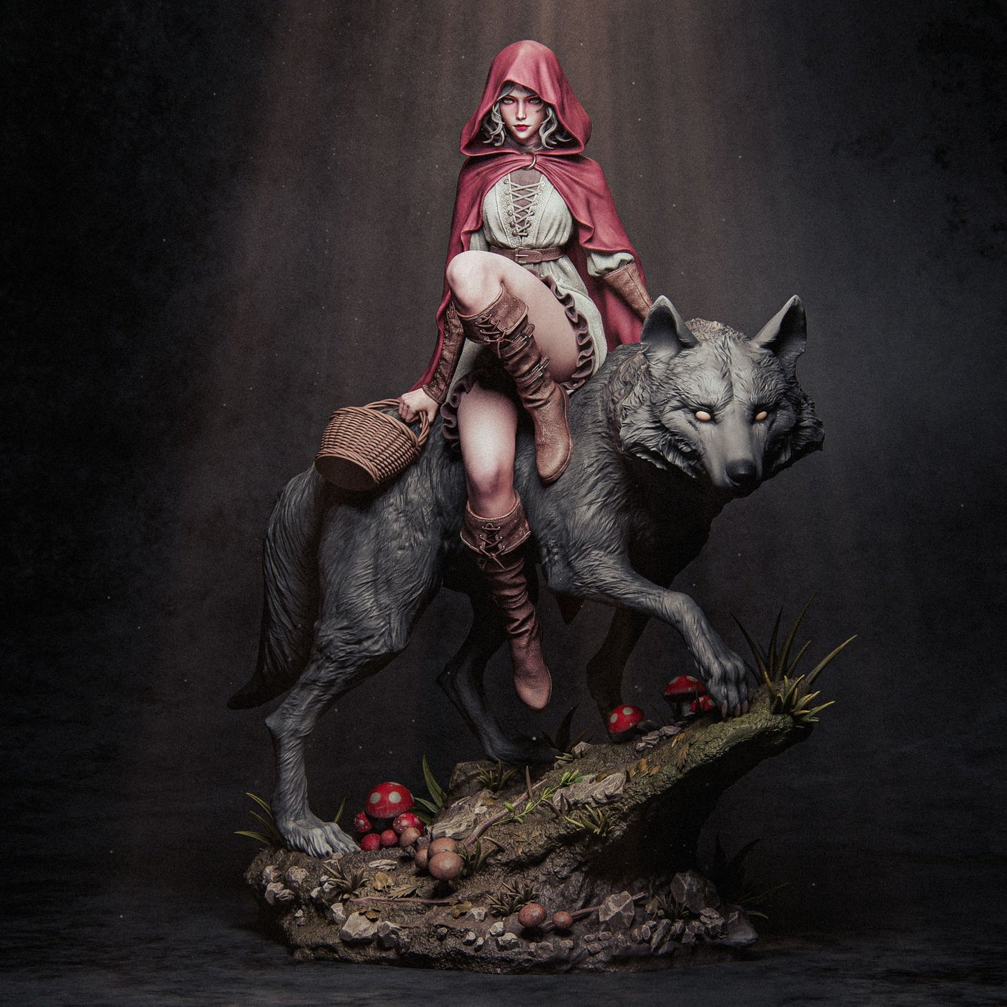 Red Riding Hood (Fan Art) - 3D printed model kit