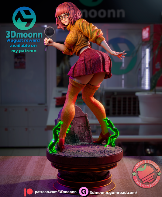 Velma (Scooby-Doo) - 3d Printed 1:6 model kit (Fan Art)