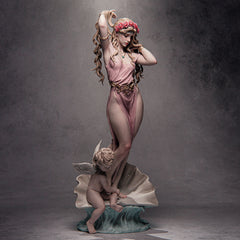 Aphrodite Model - Greek God 3D Printed Statue - Unpainted and Unassembled