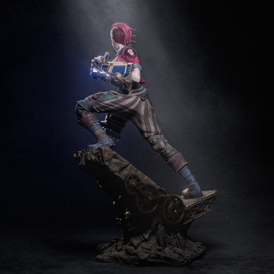 Arcane - Vi 3D Printed Statue Model Kit - Unpainted and Unassembled V1