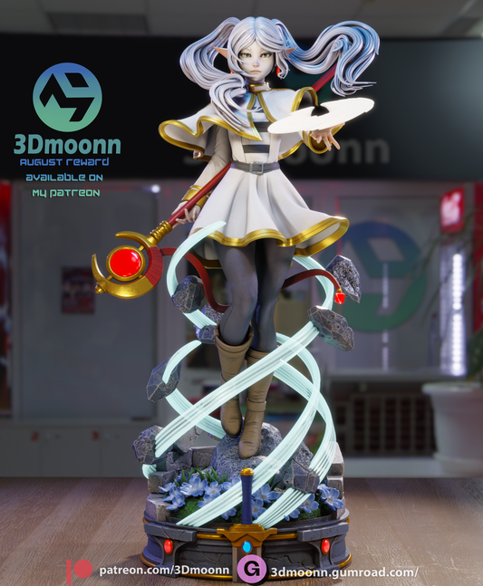 Frieren (Sōsō no Frieren) - 3d Printed 1:6 model kit (Fan Art)