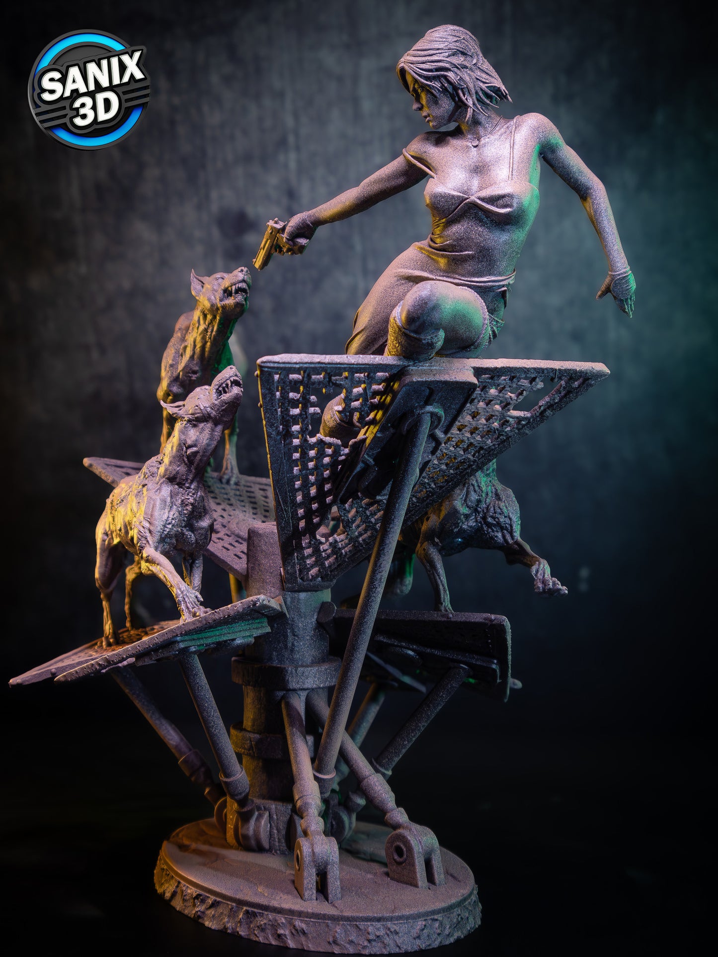 Alice Resident Evil - 3D Model Statue Kit - 8 and 10 scale