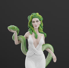 Medusa Statue - 3D printed kit - 10th scale