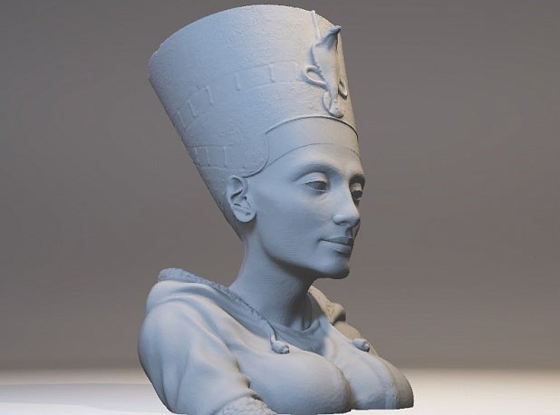 Nefertiti Bust - 3D Printed 180mm