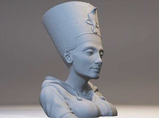 Nefertiti Bust - 3D Printed 180mm