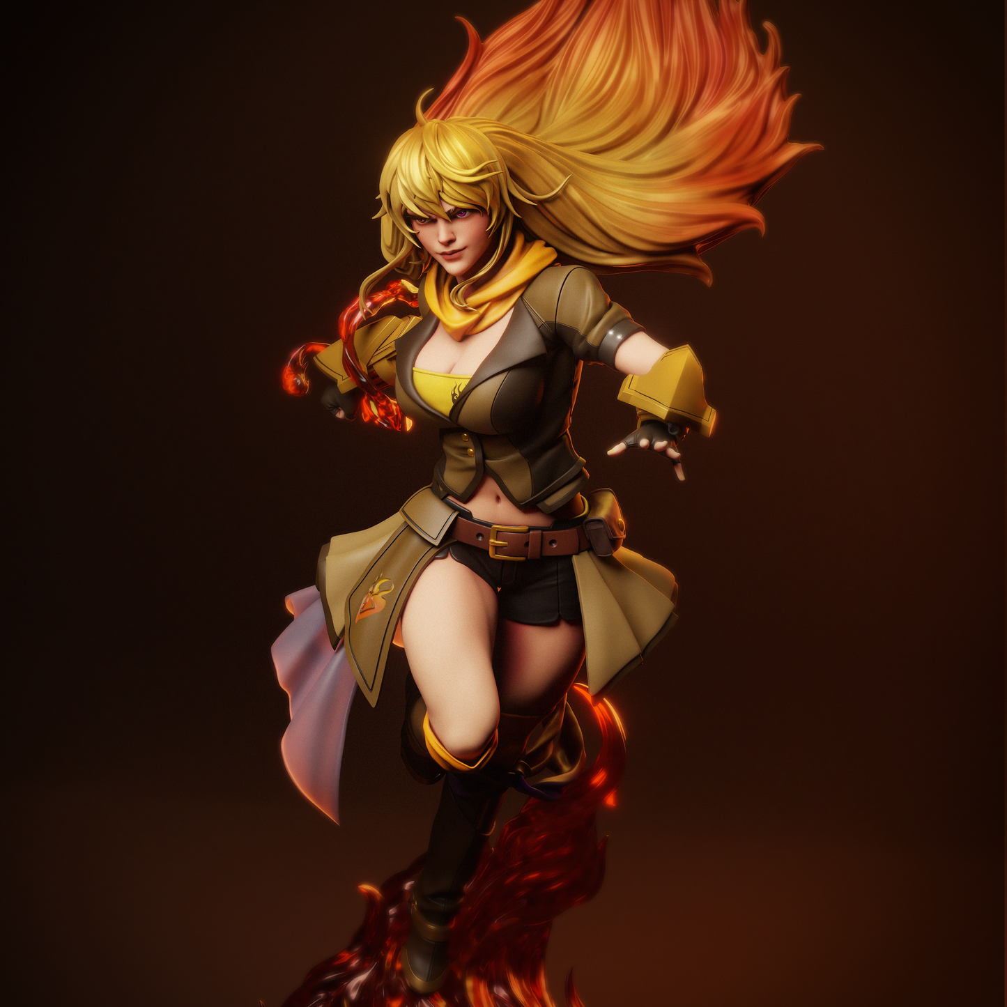 Yang Xiao Long - 3D Printed Statue - 6 Scale
