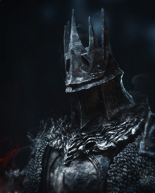 The Death Knight (WoW) - 3D Printed Model Kit - 1:6 scale (Fan Art)