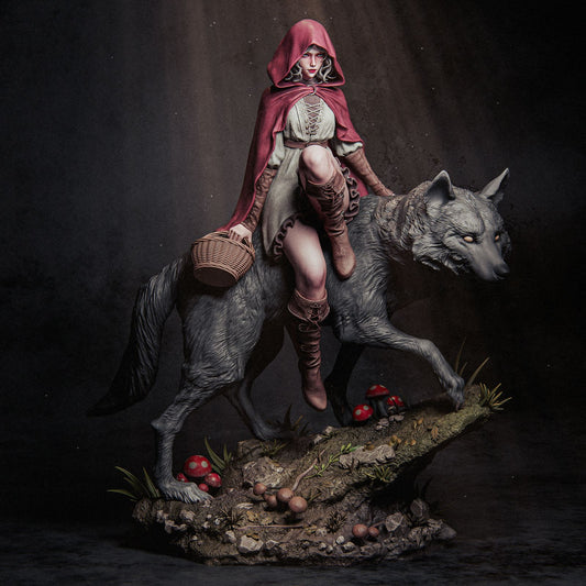 Red Riding Hood (Fan Art) - 3D printed model kit
