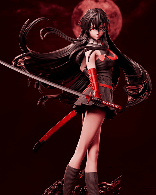 Akame (Akame ga Kill!) - 3D Printed Model Kit - 1:6 scale (Fan Art)