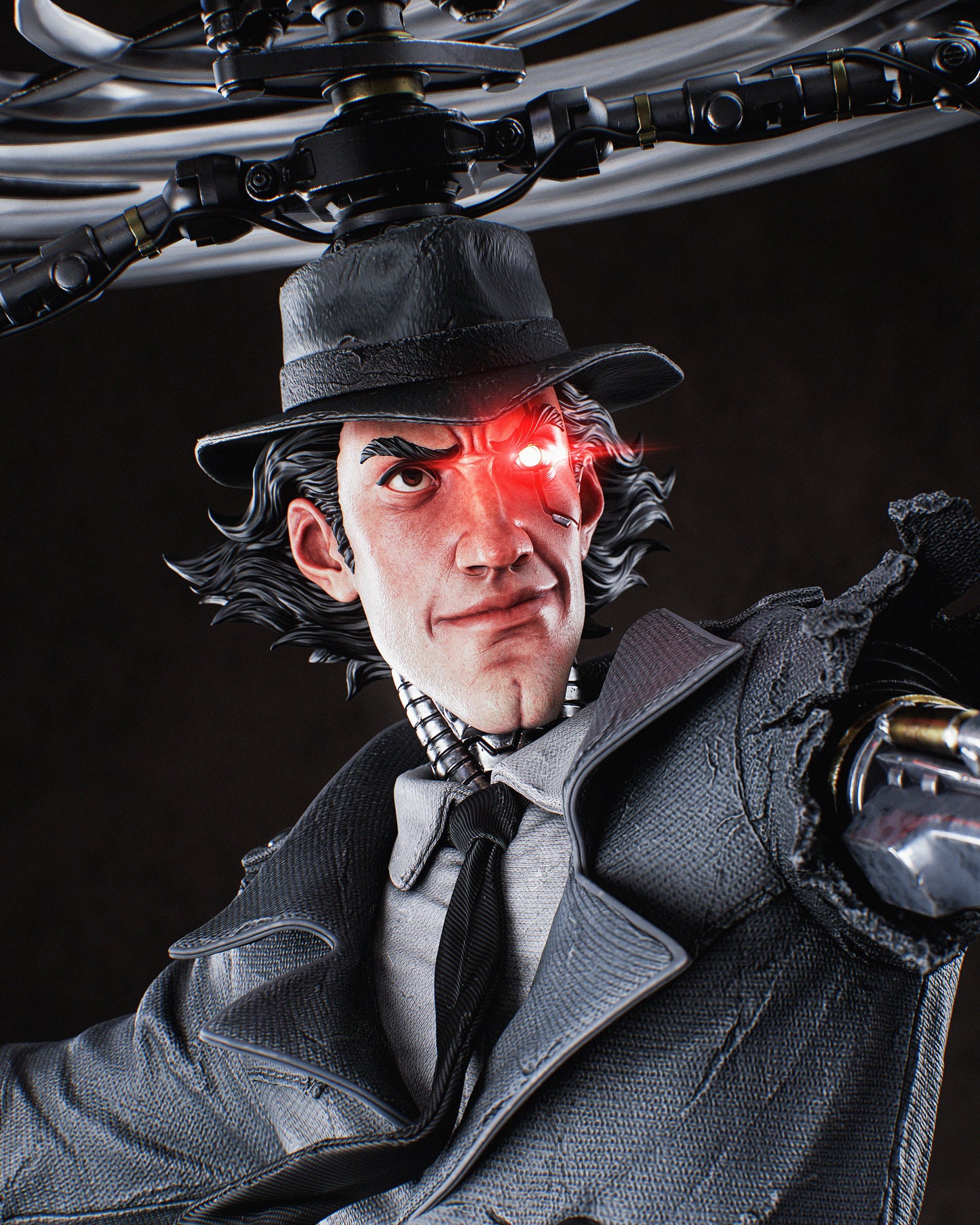 Inspector Gadget - 3D Printed Model Kit - 1:6 scale