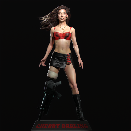 Cherry Darling - Planet Terror - 3D Printed Model Kit