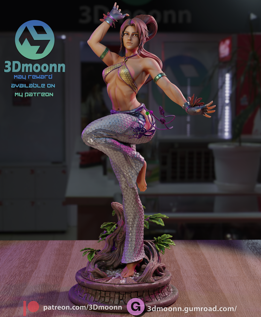 Christie Monteiro - Tekken (Sculpt)  3d Print - Unpainted model kit