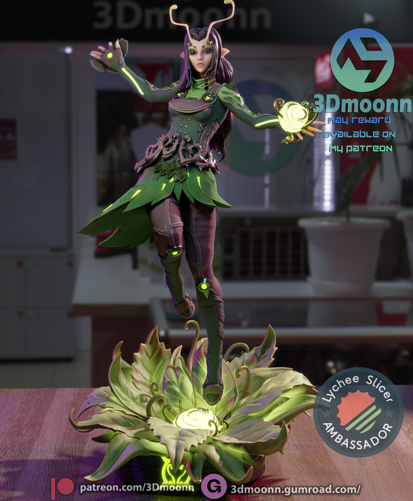 Mantis (Guardians of the Galaxy) - 3d Printed 1:6 model kit (Fan Art)