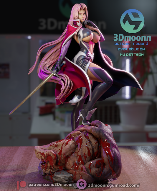 Ingrid (Taimanin) - 3d Printed 1:6 model kit