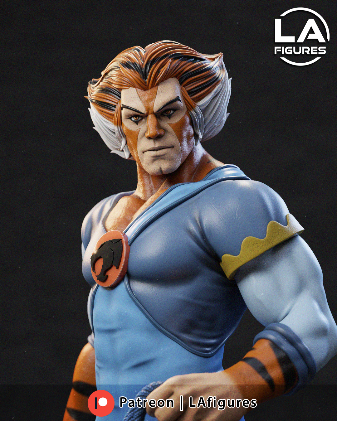 Tygra (Thundercats) Statue - 220mm - 3D Print Fan Art