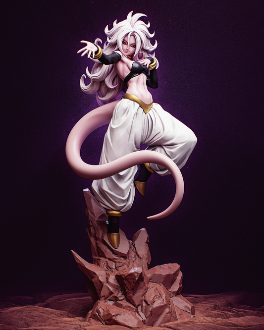 Android 21 - 3D Printed Model Kit - 6 & 9 Scale
